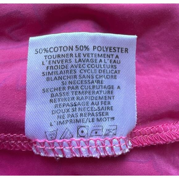 COOGI CG Printed Rare Y2K Floral Bandeau Maxi Dress Tube Top Size M Pink Baroque - Picture 14 of 15